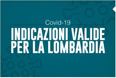 Nuova Ordinanza Regione Lombardia