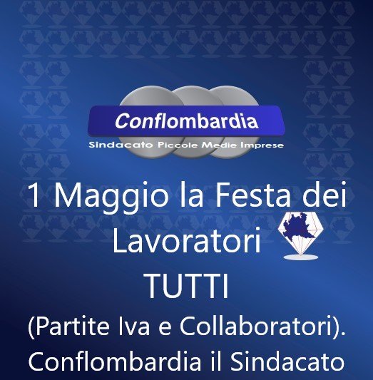 Conflonbardia 1 Maggio la Festa dei Lavoratori