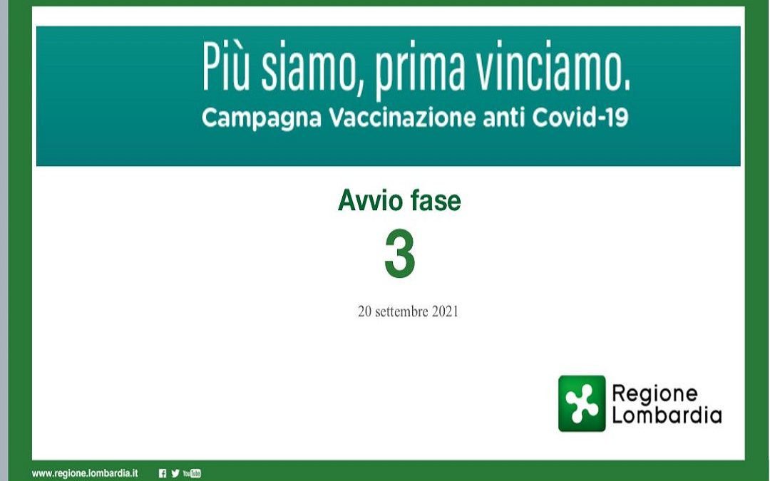 Al via campagna vaccinale terza dose – www.lombardianotizie.online