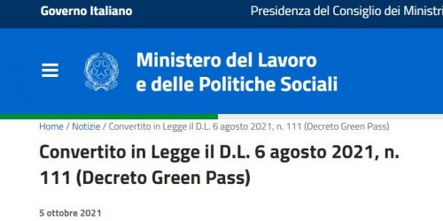 Conflombardia le Faq del Ministero riguardanti il Green Pass