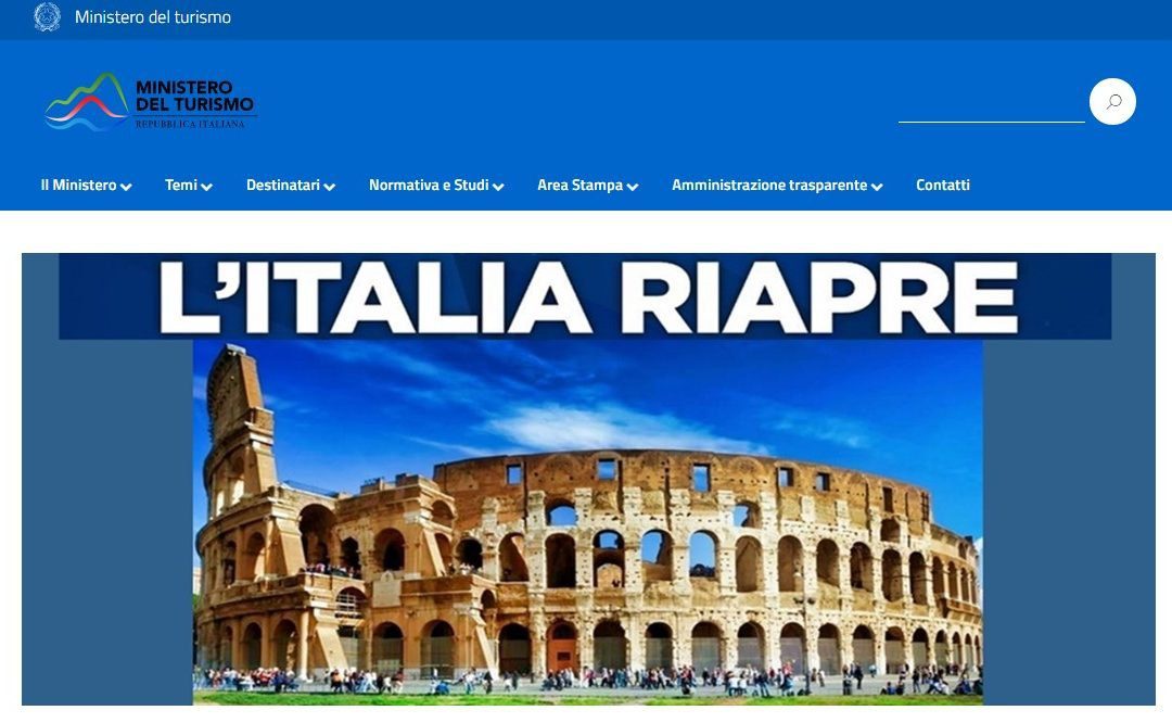 Ministero del Turismo Incentivi a fondo perduto