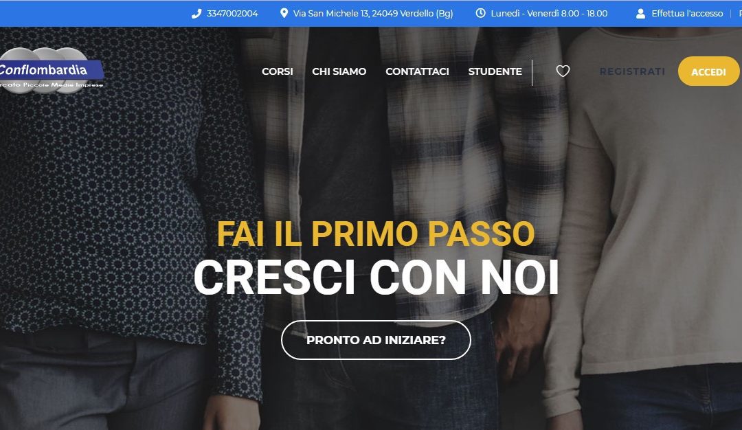 Benvenuto all’Academy di Conflombardia