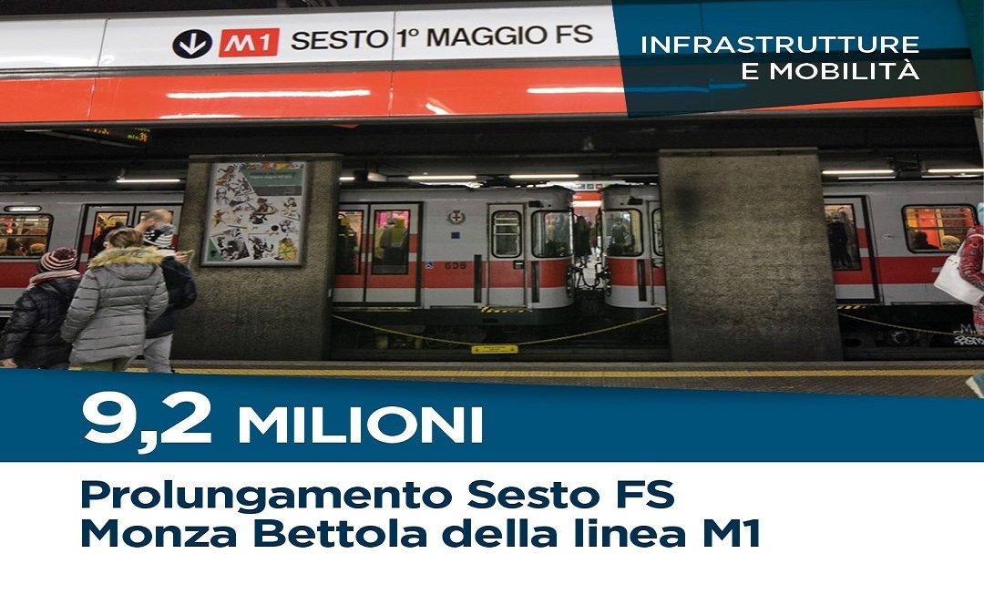 9,2 milioni per completare il prolungamento Sesto FS-Bettola – Lombardia Notizie Online – www.lombardianotizie.online