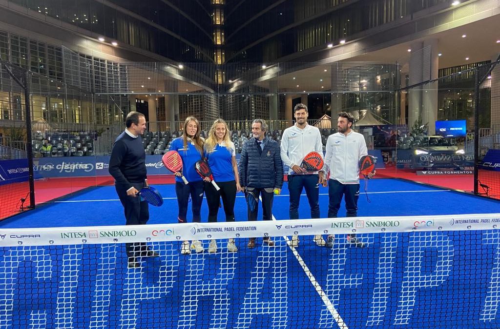 Il presidente Fontana in campo con gli azzurri del padel – Lombardia Notizie Online – www.lombardianotizie.online