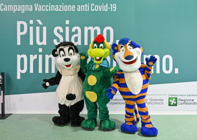 In Fiera a Milano vaccini ai bimbi fra clown, mascotte e cartoni animati – Lombardia Notizie Online – www.lombardianotizie.online