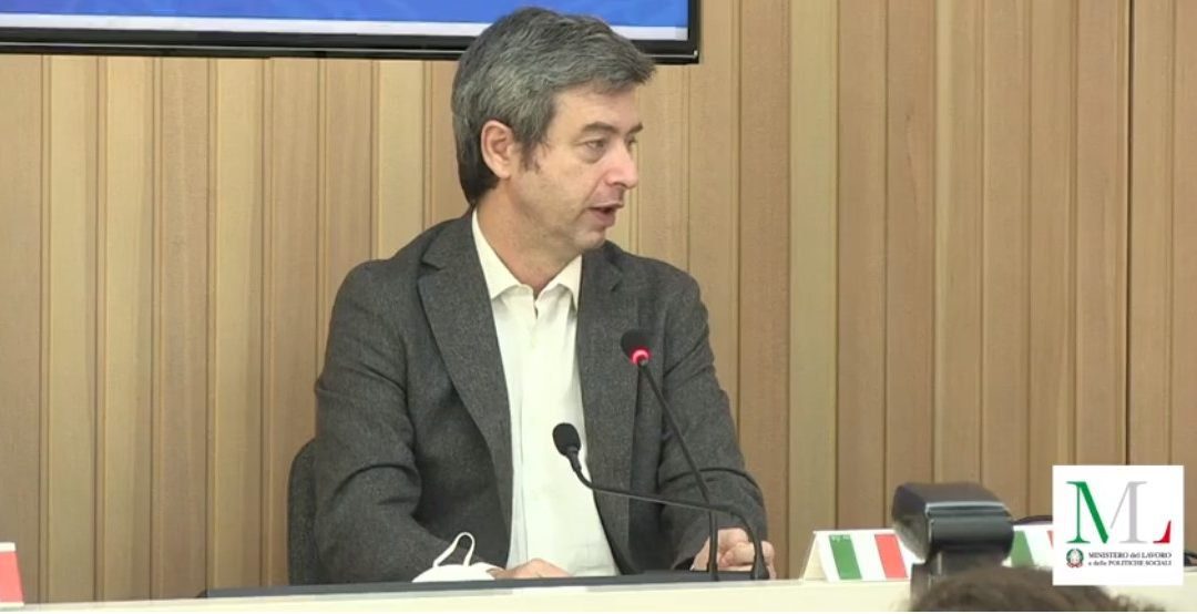Conferenza stampa congiunta fra i Ministri Orlando e Stefani per il collocamento mirato delle persone con disabilità