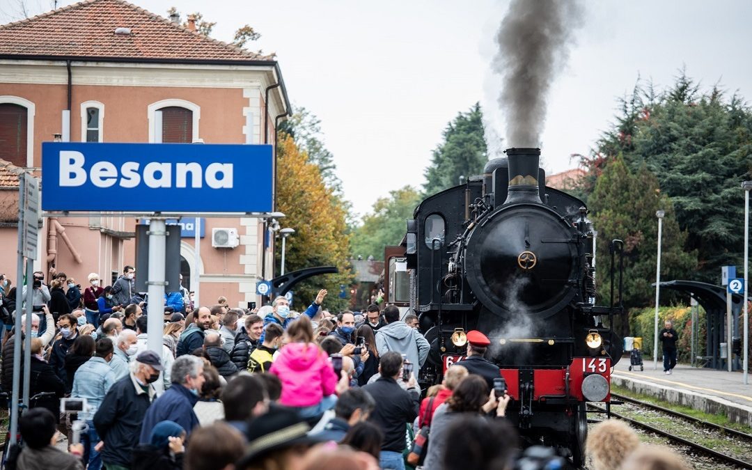 Due date in Brianza per il treno storico a vapore – Lombardia Notizie Online – www.lombardianotizie.online