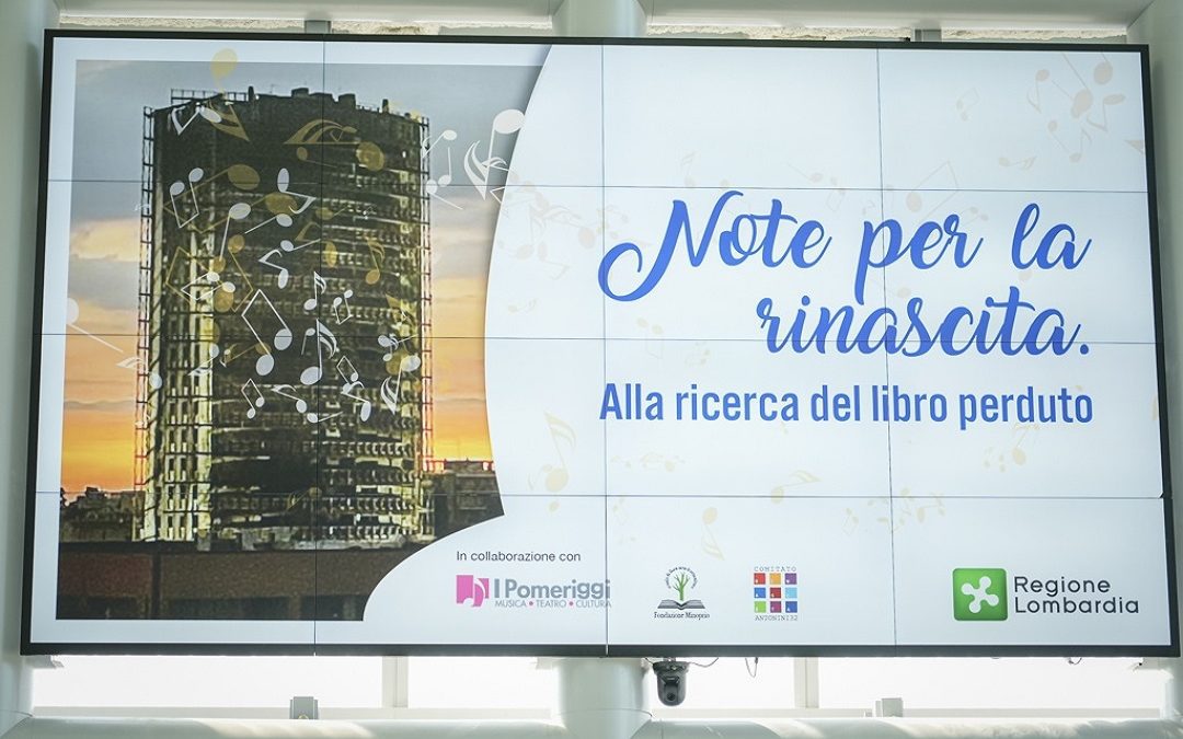 Incendio Torre Moro, Regione Lombardia dona libri e cd agli inquilini – www.lombardianotizie.online