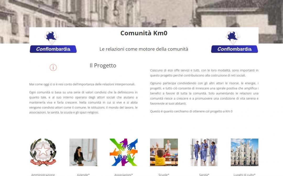 Progetto Comunità Km0 nel tuo Comune