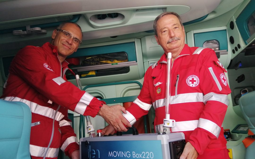 Sanificatori aria per ambulanze consegnati a Croce Rossa Monza Brianza – www.lombardianotizie.online