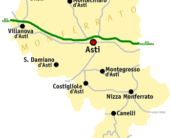 La provincia di Asti