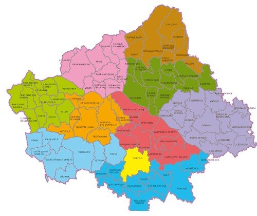 La provincia di Treviso
