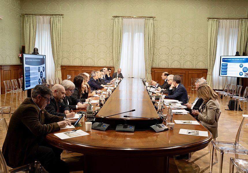 Fisco, il Governo illustra i principi della Delega ai sindacati – www.governo.it