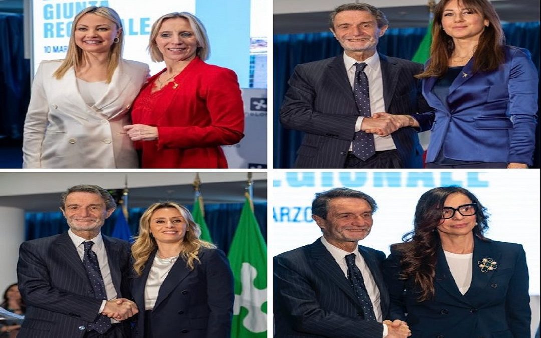 Sei donne nella nuova giunta lombarda del presidente Fontana – www.lombardianotizie.online