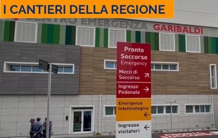 Catania, nuovo pronto soccorso dell’ospedale Garibaldi-Centro