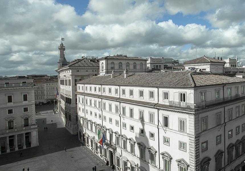Giornata Nazionale del Mare dell’11 aprile, Palazzo Chigi si illumina di azzurro – www.governo.it