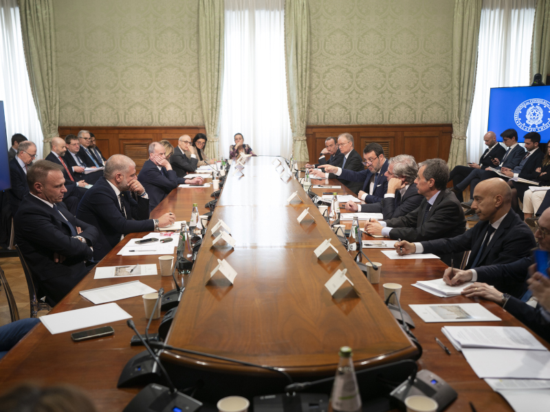Riunione della cabina di regia sulla crisi idrica a Palazzo Chigi – www.governo.it