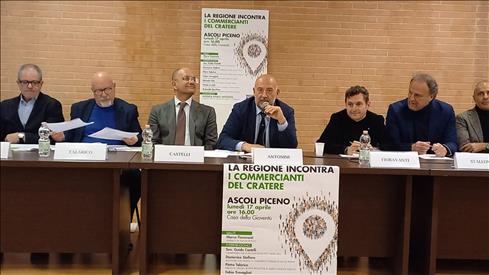 Presentati, ad Ascoli Piceno, dall’assessore regionale al Commercio Antonini e dal commissario per la Ricostruzione Guido Castel… – www.regione.marche.it