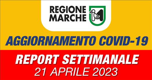 Coronavirus Marche: aggiornamento dati dal Servizio Sanità – situazione al 21/04/2023 ore 12.00 – www.regione.marche.it