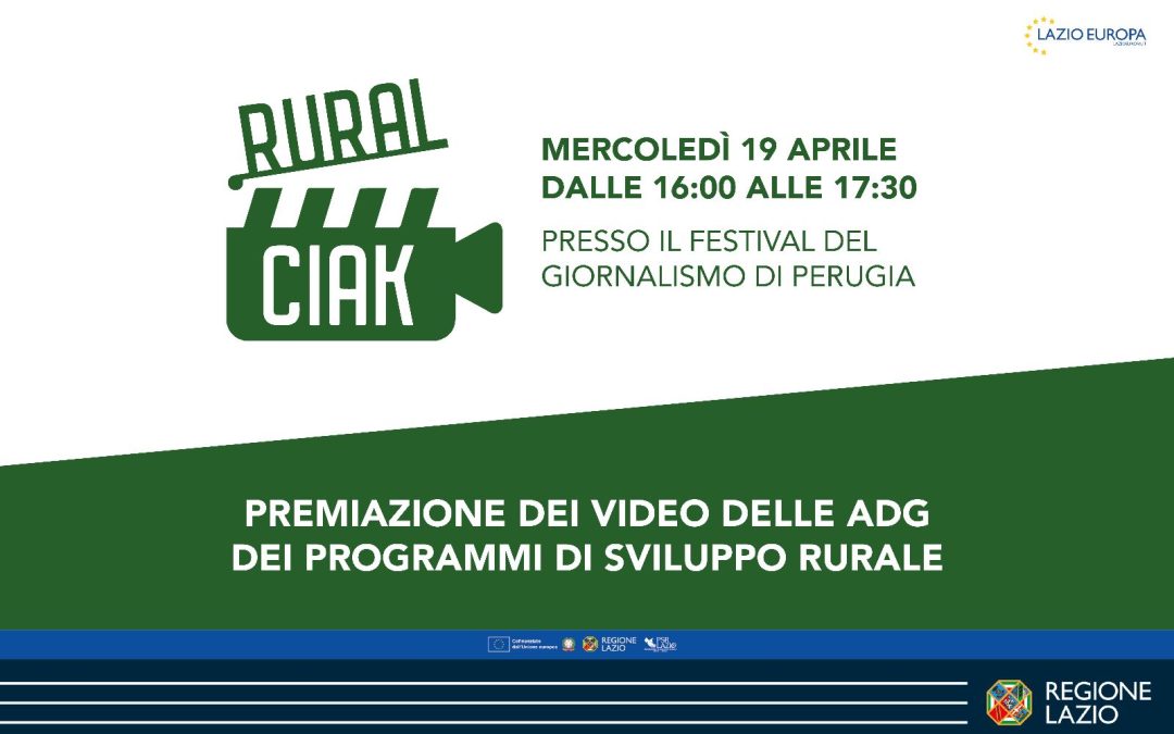 La Regione Lazio partecipa a RuralCiak – www.lazioeuropa.it