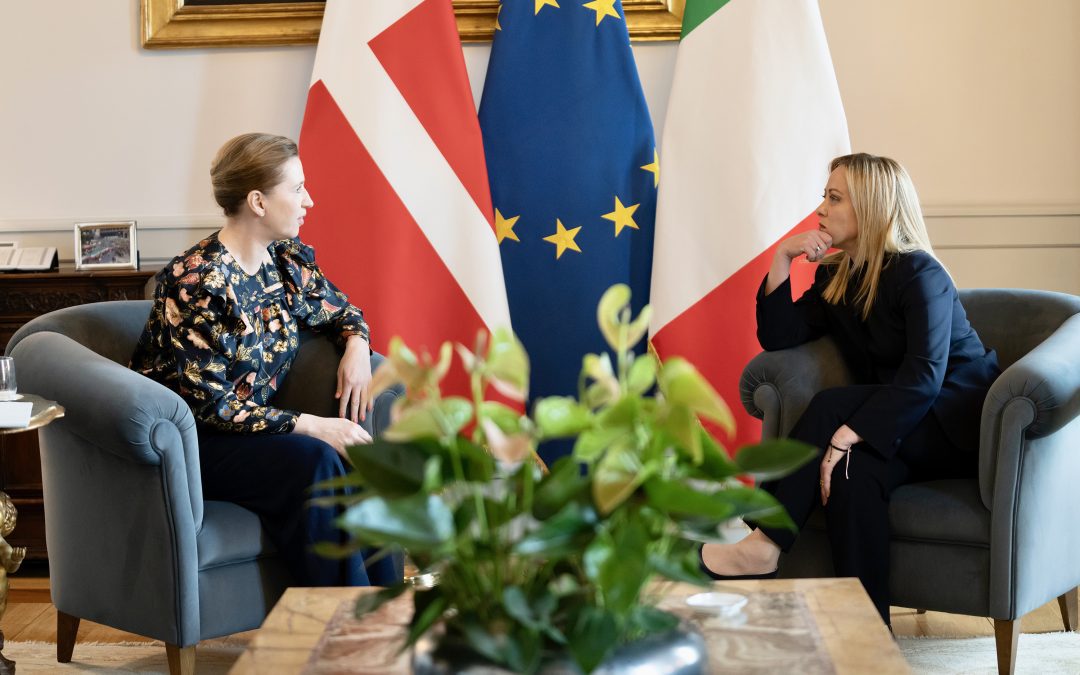 Il Presidente Meloni incontra il Primo Ministro del Regno di Danimarca Frederiksen – www.governo.it