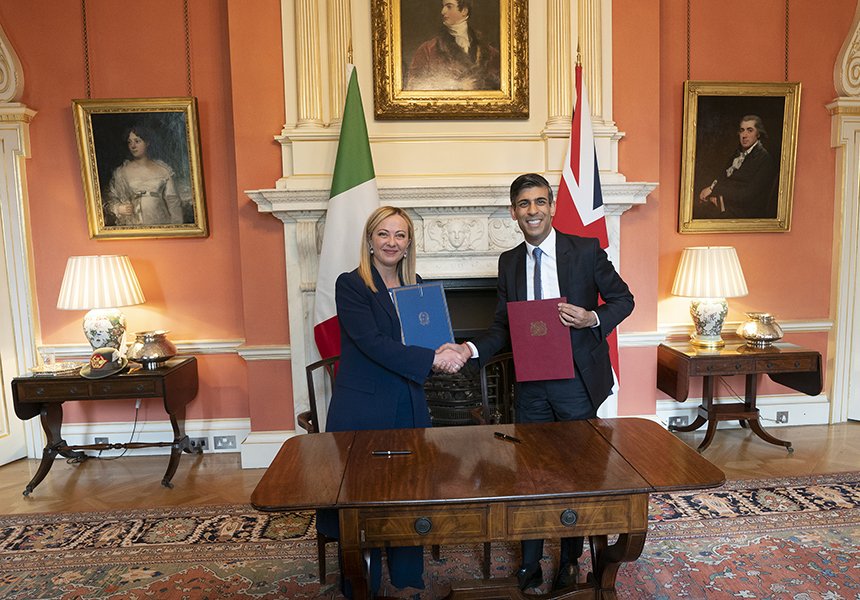 Il Presidente Meloni a Londra – www.governo.it