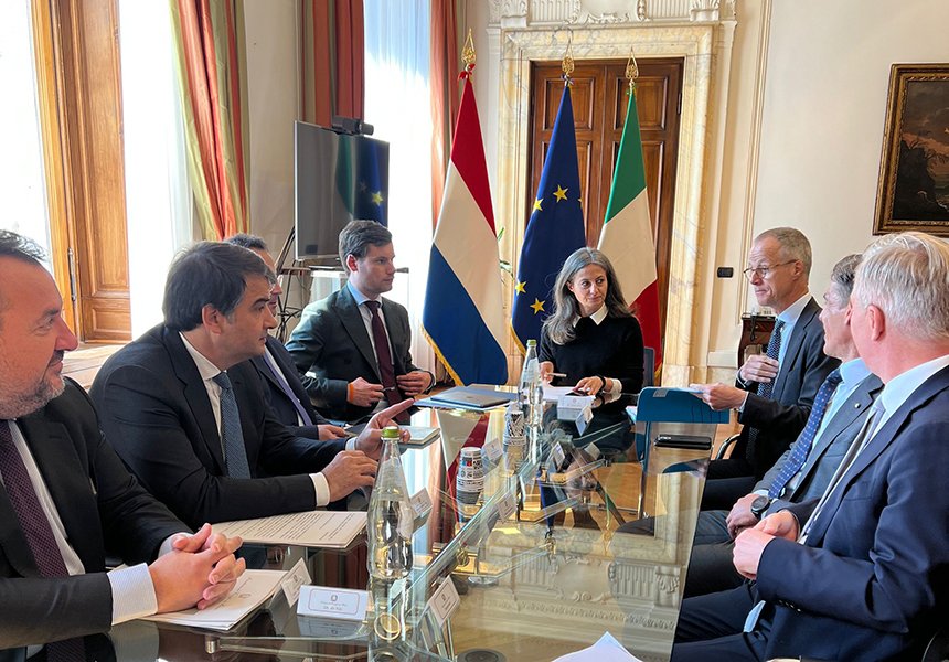 Fitto ha incontrato il Ministro dei Paesi Bassi van der Burg – www.governo.it