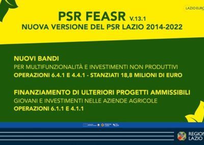 La Commissione europea approva la nuova versione del PSR Lazio 2014-2022 – www.lazioeuropa.it