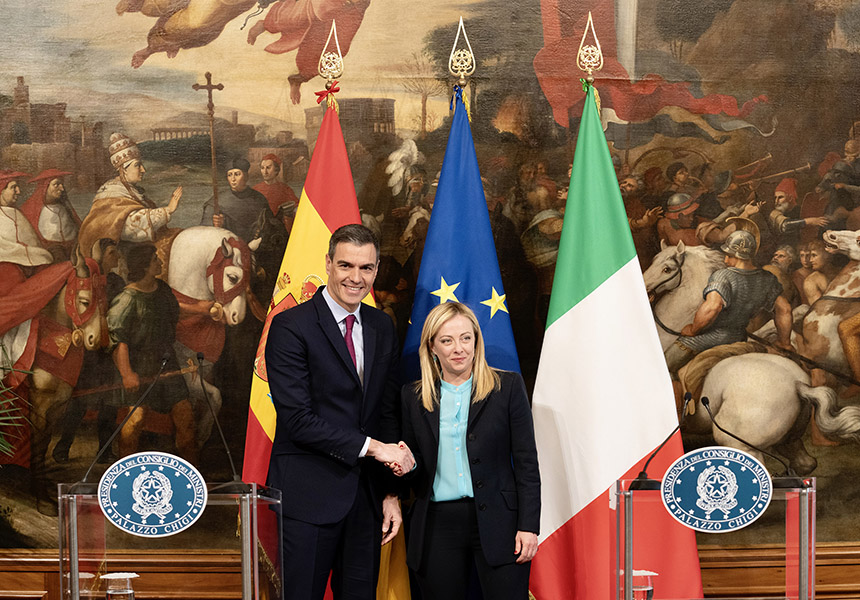 Incontro con il Presidente del Governo di Spagna – www.governo.it