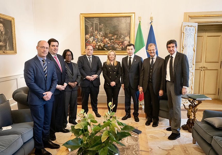Incontro con il Comitato Promotore Roma Expo2030 e una delegazione del BIE – www.governo.it