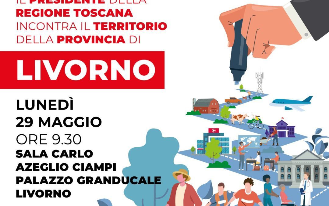 Metà mandato, lunedì 29 maggio Giani a Livorno 
						 – www.toscana-notizie.it