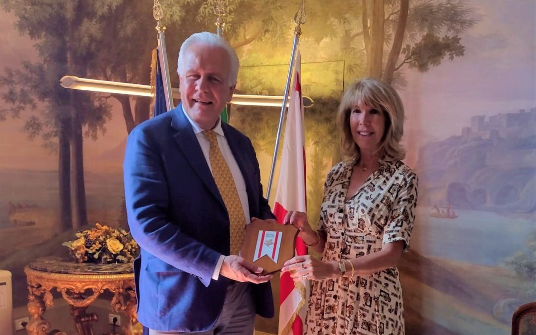 Il presidente Eugenio Giani riceve l’ambasciatrice d’Irlanda Patricia O’Brien 
						 – www.toscana-notizie.it