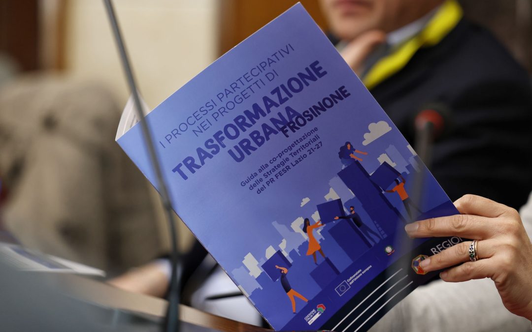 Strategie Territoriali, Obiettivo di Policy 5: conclusa la prima fase – www.lazioeuropa.it