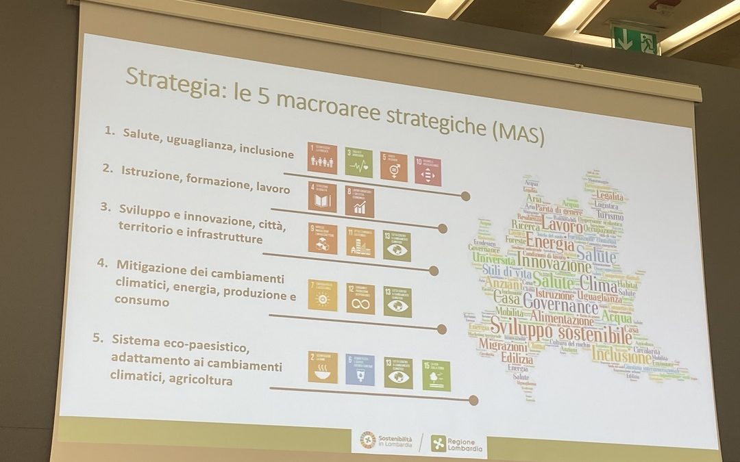La Strategia regionale per lo sviluppo sostenibile al festival dell’ASviS – www.lombardianotizie.online