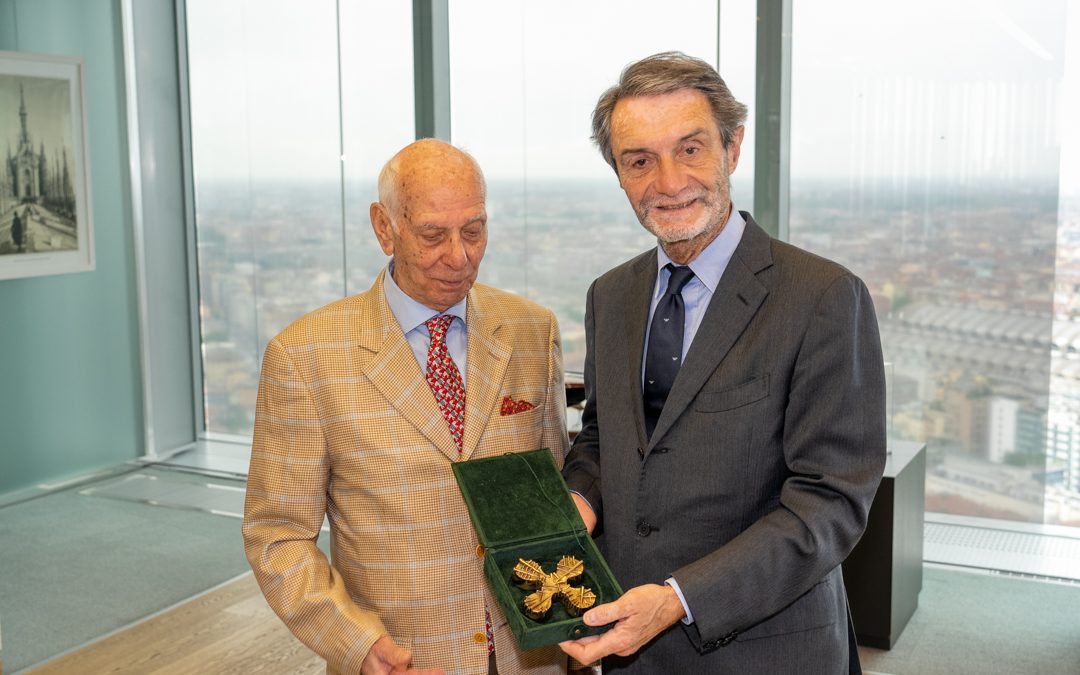 Fontana consegna onoreficenza a Bruno, il 94enne che ha sventato stupro – www.lombardianotizie.online