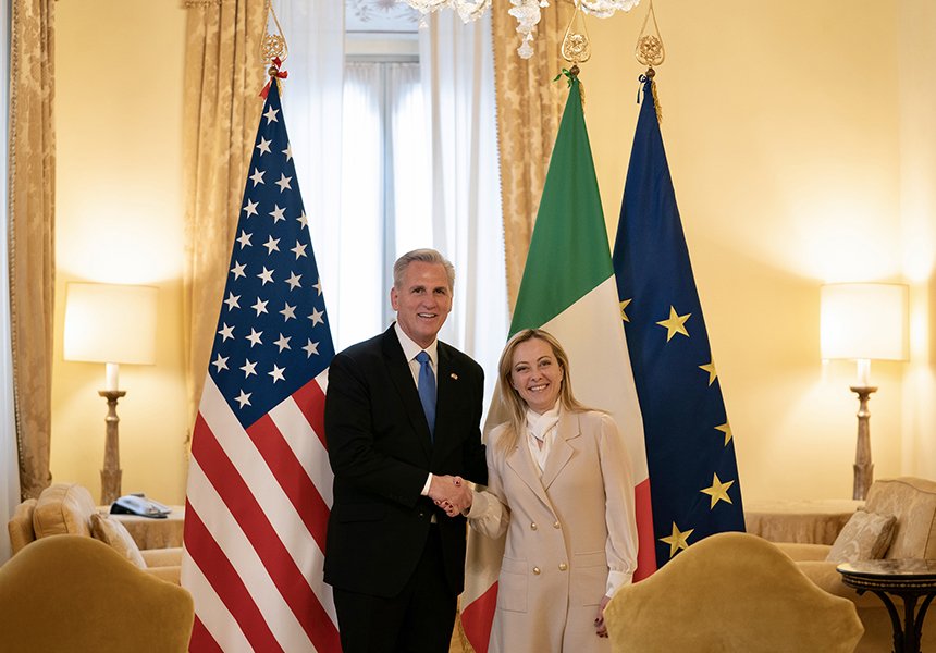 Incontro con lo Speaker della Camera dei Rappresentanti degli Stati Uniti – www.governo.it