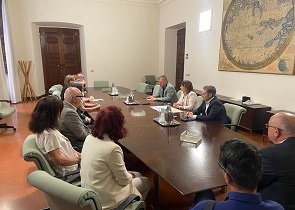 presidente tesei riceve rappresentanti centro unico di formazione regionale in sanità vincitori del premio nazionale “basile” – www.regione.umbria.it