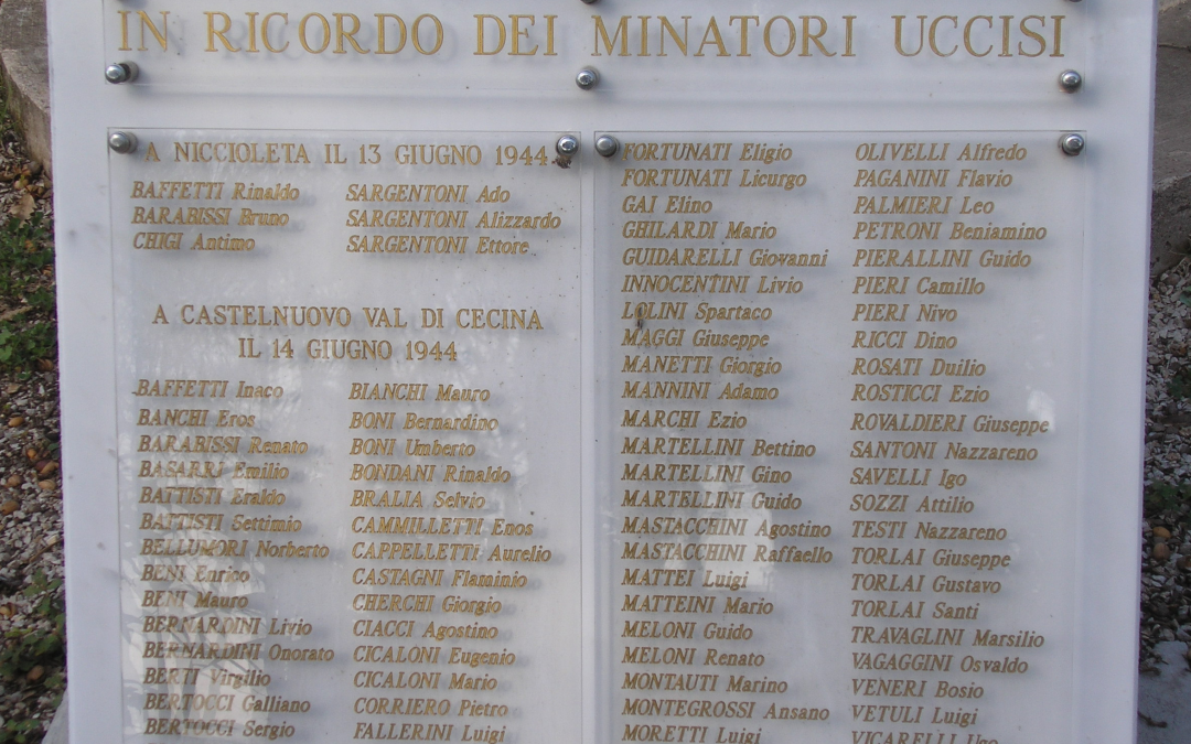 Strage di Niccioleta, l’11 giugno al via le commemorazioni. Partecipa l’assessora Nardini 
						 – www.toscana-notizie.it