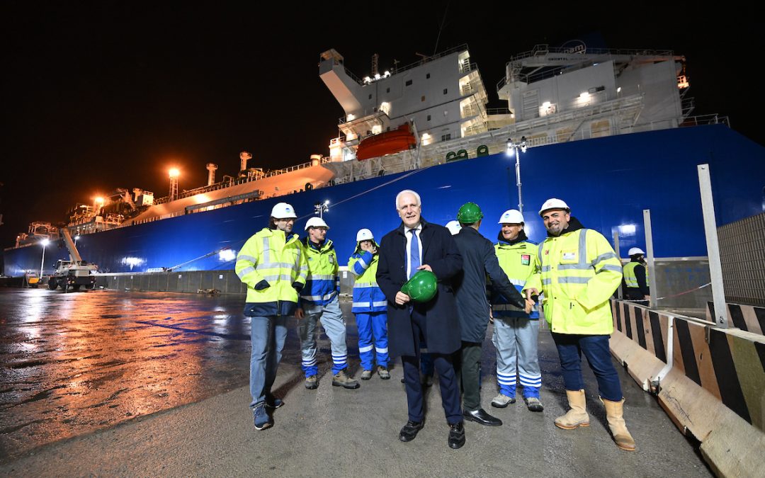 Golar Tundra in Liguria, soddisfazione del presidente Giani 
						 – www.toscana-notizie.it