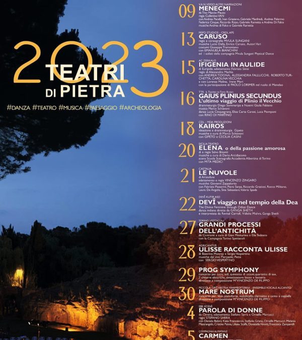 Teatri di Pietra torna nell’anfiteatro di Sutri – VisitLazio – www.visitlazio.com