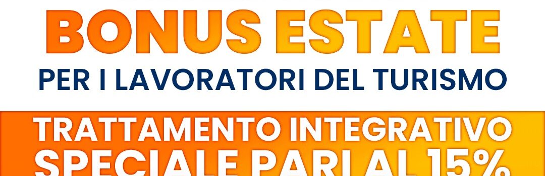 Rassegna Tg su Bonus estate