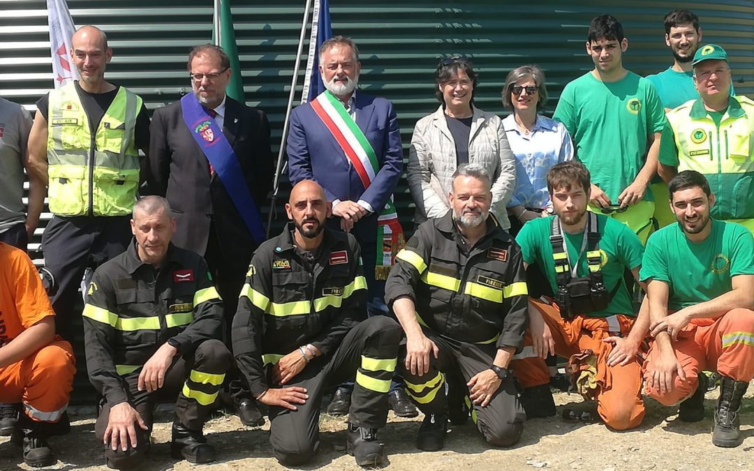 Aib, inaugurata nuova vasca sulla Calvana. Saccardi: “Bisogna essere pronti” 
						 – www.toscana-notizie.it
