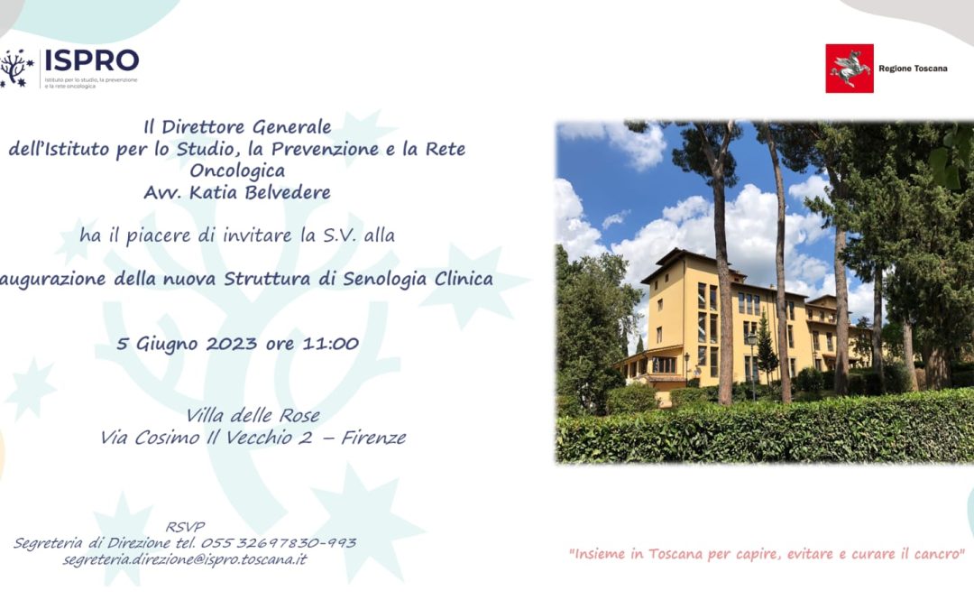 Prevenzione oncologica, Giani inaugura nuova struttura senologia clinica 
						 – www.toscana-notizie.it
