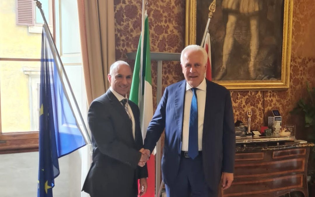 Ely Lilly, Giani incontra il nuovo direttore Mo Behbahani  
						 – www.toscana-notizie.it
