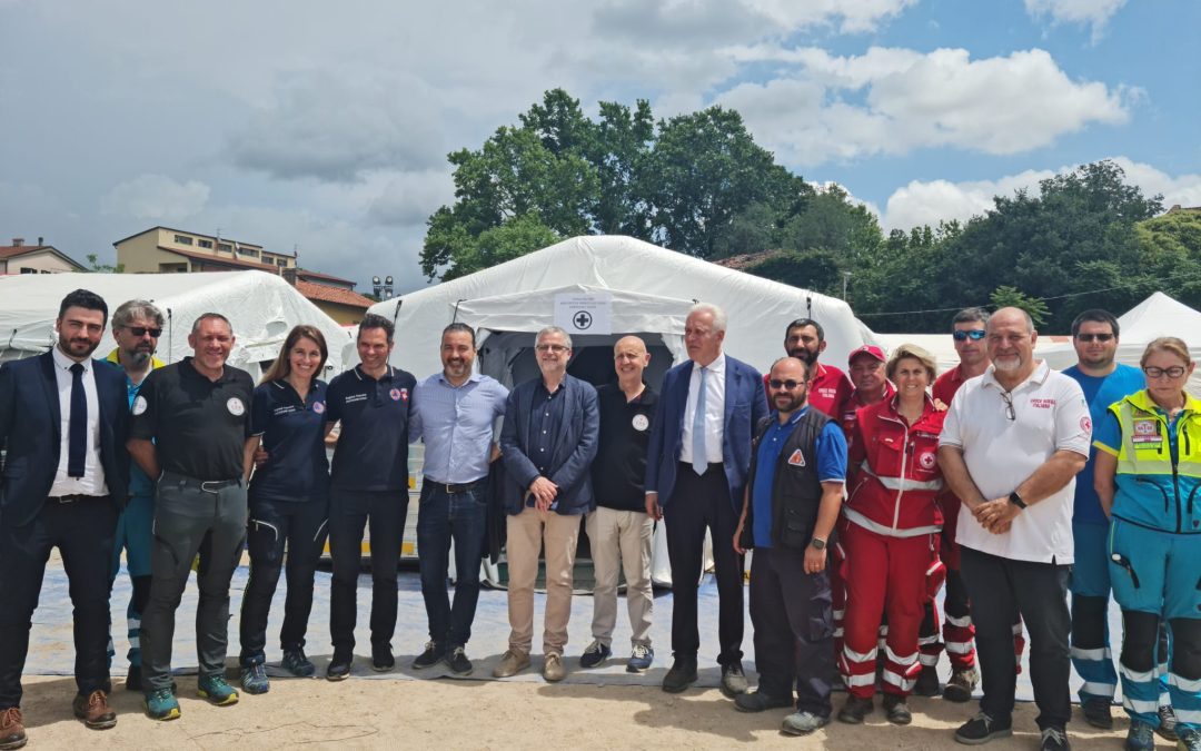 Protezione civile, presentato a Pistoia ospedale da campo per maxi emergenze 
						 – www.toscana-notizie.it