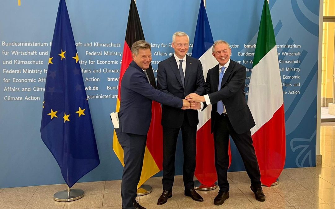Germania, Italia e Francia intensificano la loro collaborazione – www.mimit.gov.it