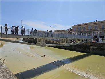 Ponte Garibaldi di Senigallia, la soddisfazione dell’assessore Aguzzi per l’apertura del collegamento ciclopedonale sul Misa – www.regione.marche.it