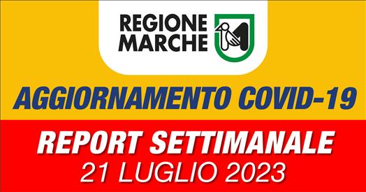 Coronavirus Marche: aggiornamento dati dal Servizio Sanità – situazione al 21/07/2023 ore 12.00 – www.regione.marche.it