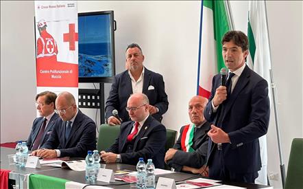 "La ricostruzione è una sfida di tutti". Il presidente Acquaroli a Muccia per l'inaugurazione del centro polifunzionale donato d… – www.regione.marche.it