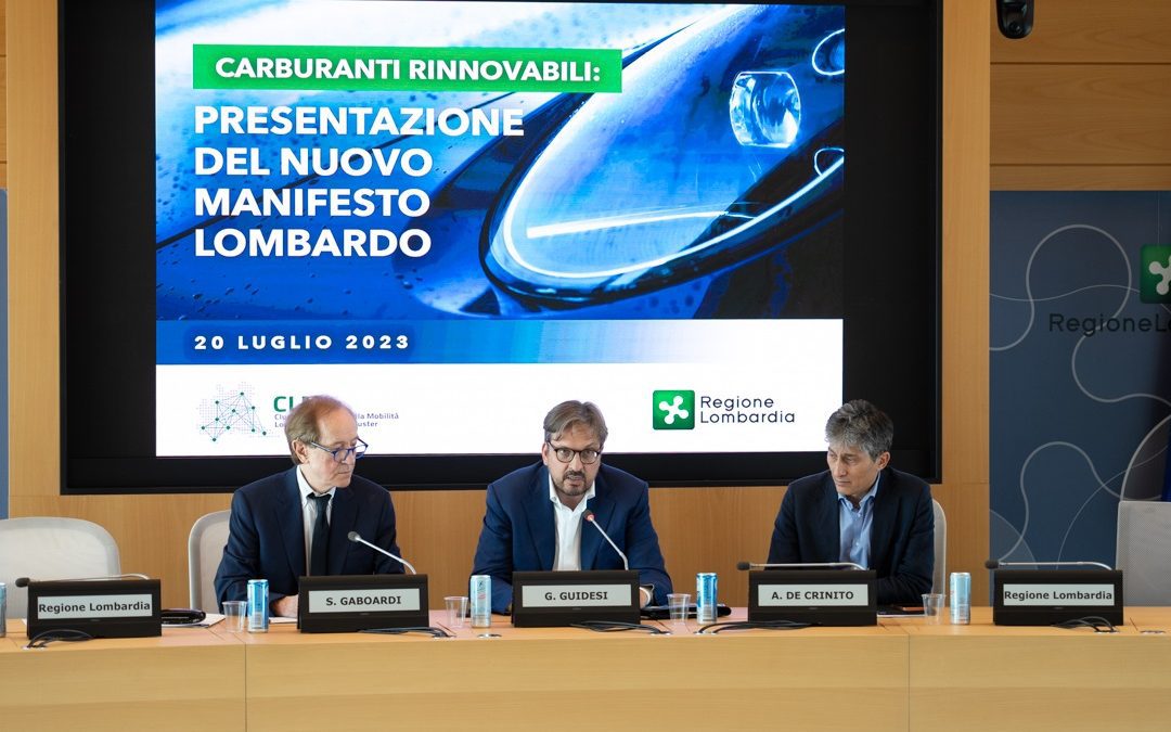 Affidabilità carburanti rinnovabili, Lombardia presenta studio e manifesto – www.lombardianotizie.online